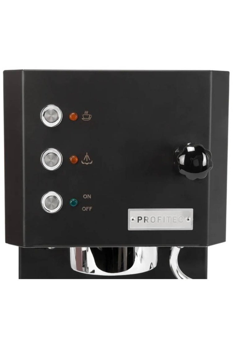 PROFITEC Go Espresso Machine - Compact Single Boiler Coffee Maker with PID Temperature Control, Commercial-Grade Portafilter, and Built-In Steam Wand for Perfect Espresso and Cappuccino Brewing - Black - Image 4