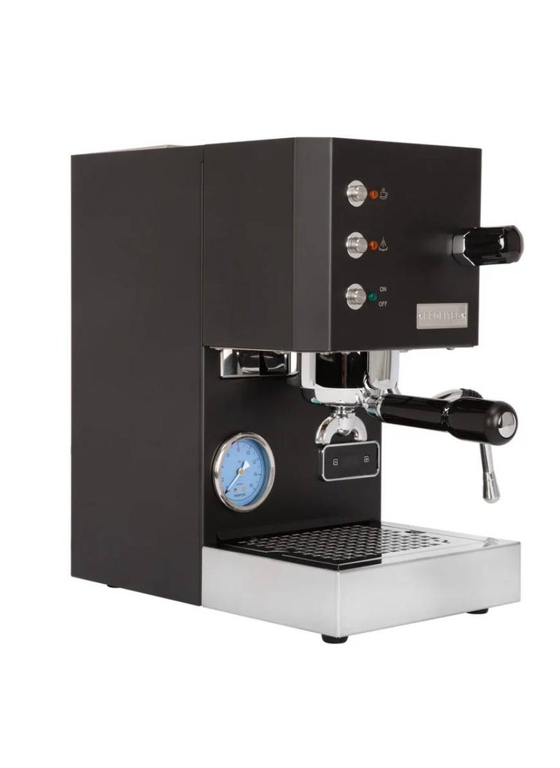 PROFITEC Go Espresso Machine - Compact Dual Boiler Coffee Maker with PID Temperature Control, Commercial-Grade Portafilter, and Built-In Steam Wand for Perfect Espresso and Cappuccino Brewing - Black  - Image 2