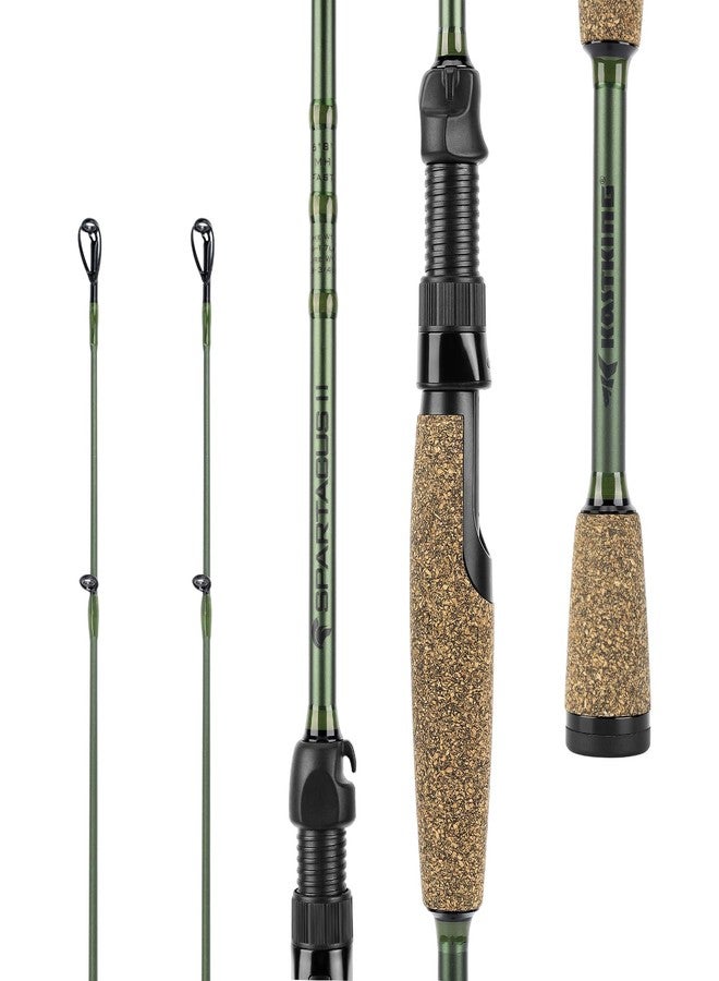 KastKing Spartacus II Twin Tip Fishing Rods, Spin - 7'3" - M Power - Fast - Image 1