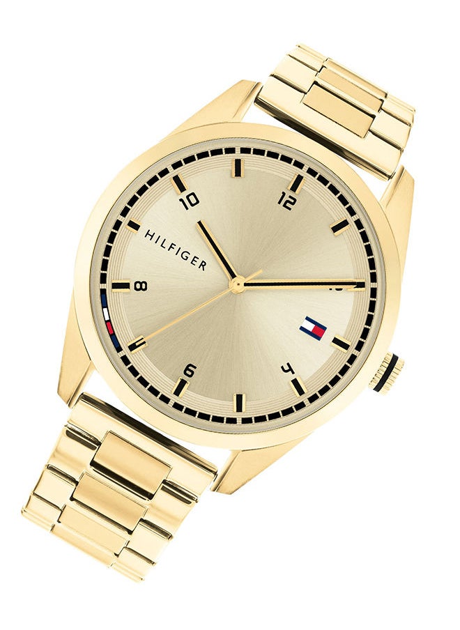 TOMMY HILFIGER - Men's Analog Round Shape Stainless Steel Wrist Watch 1710457 - 43 Mm - Image 1