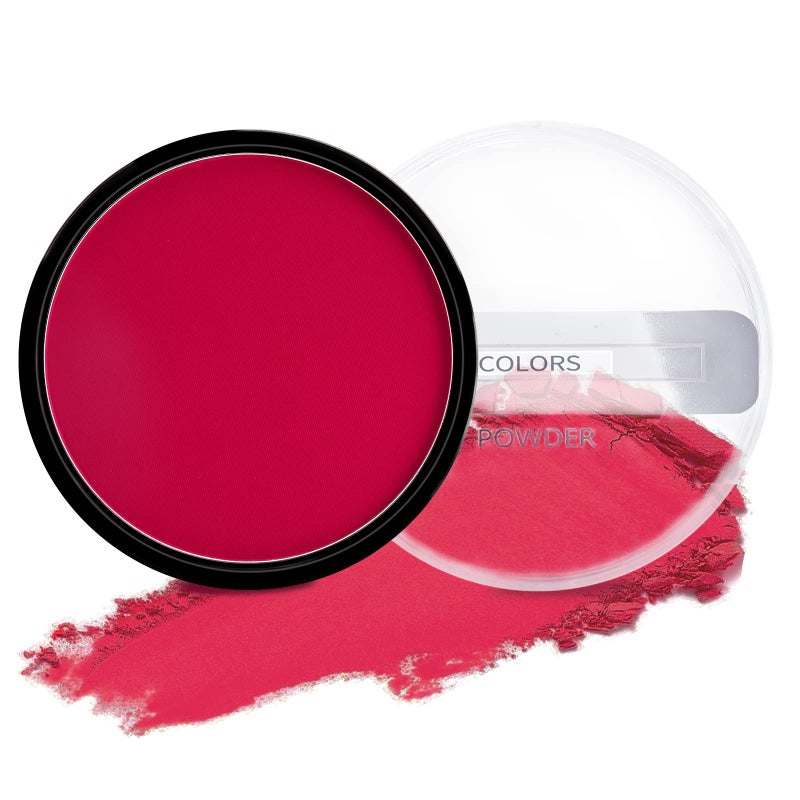 Boobeen Powder Blush Matte Blush, Highly Pigmented Beauty Cream Blush Palette for Create A Natural Cheek Flushed Look, Rich Colors - Image 1