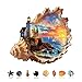 Jigfoxy Wooden Puzzles for Adults Sunset by The Seaside Wood Puzzles Adult Unique Animal Shape Wooden Jigsaw Puzzle for Puzzle Lovers Family Friend M114 107in155pcs - Image 2