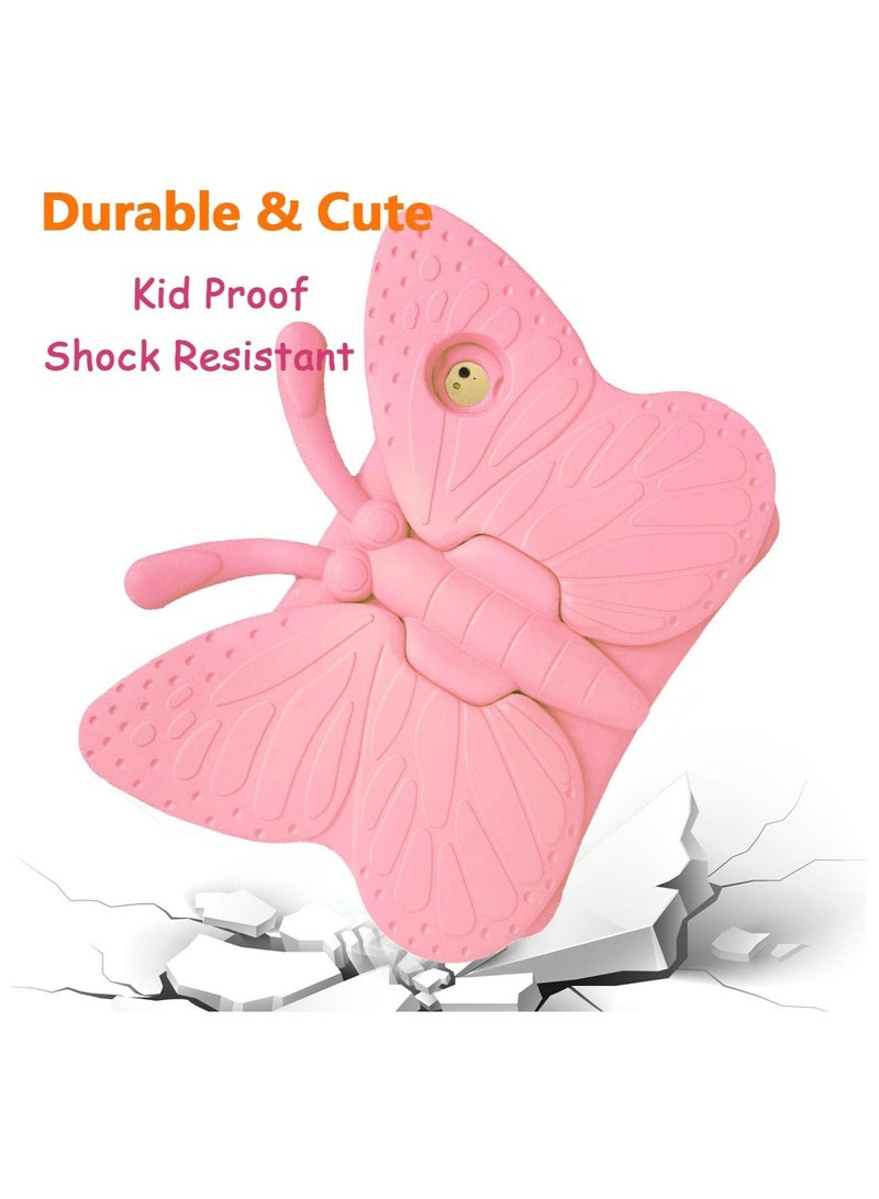 iPad 6th Generation Cases for Kids iPad 9.7 Case 2018/2017 Light Weight Kid-Proof Soft EVA Foam Protective Tablet Cover Holder for New iPad 9.7 inch A1893/A1954/A1822/A1823 - Baby Pink - Image 4