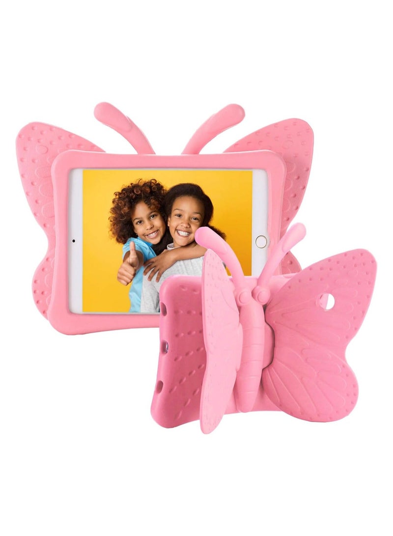 iPad 6th Generation Cases for Kids iPad 9.7 Case 2018/2017 Light Weight Kid-Proof Soft EVA Foam Protective Tablet Cover Holder for New iPad 9.7 inch A1893/A1954/A1822/A1823 - Baby Pink - Image 1