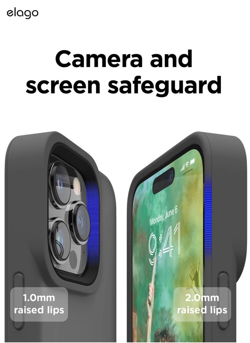 Elago - Glide for iPhone 14 Pro Case Cover - Dark Grey - Image 1