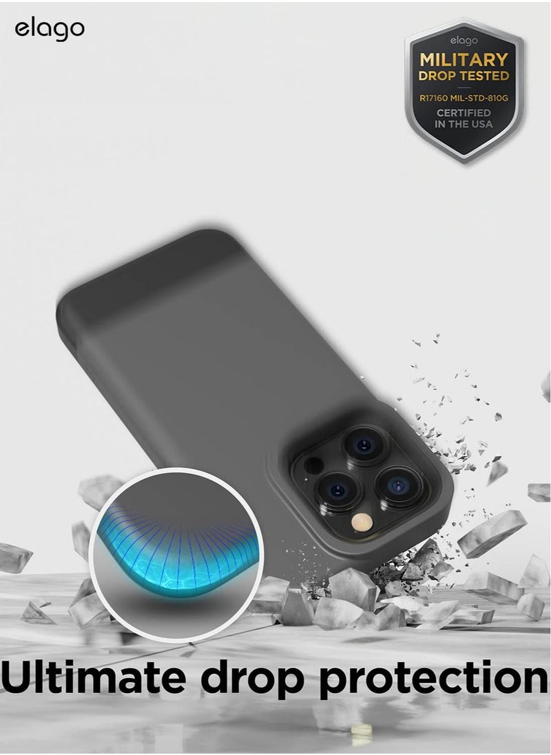 Elago - Glide for iPhone 14 Pro Case Cover - Dark Grey - Image 1