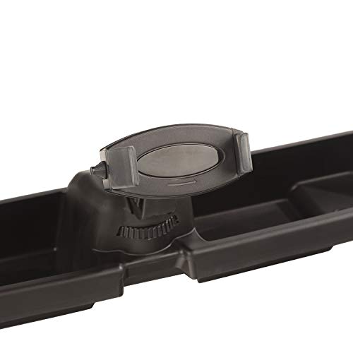 Rugged Ridge Multi-Mount Phone Holder for Jeep Wrangler/Gladiator | Thermoplastic Olefin (TPO), Black | 13551.23 | Fits 2018-2025 Jeep Wrangler JL; 2020-2025 Jeep Gladiator JT - Image 4