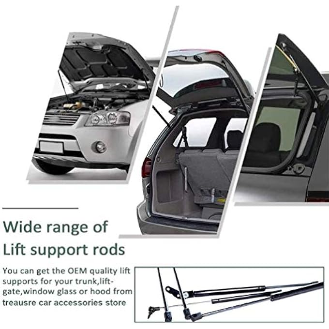 ريحني 2 قطعة، نوابض وقود، غطاء باب خلفي لصندوق السيارة من نيسان XTrail T31 20072013 صدمات الصندوق الخلفي، دعامات، قضبان دعم للرفع، ملحقات ذراع تلسكوبية، مخمد أوتوماتيكي - Image 2