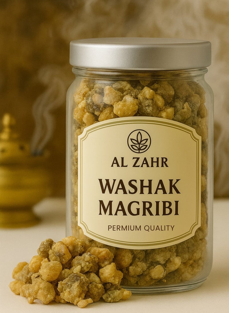 Zahr Washak Magribi Incense Resin – 100% Natural & Pure | Authentic Aromatic Resin for Meditation, Spiritual Rituals, Aromatherapy & Air Freshening | High Grade - Image 1
