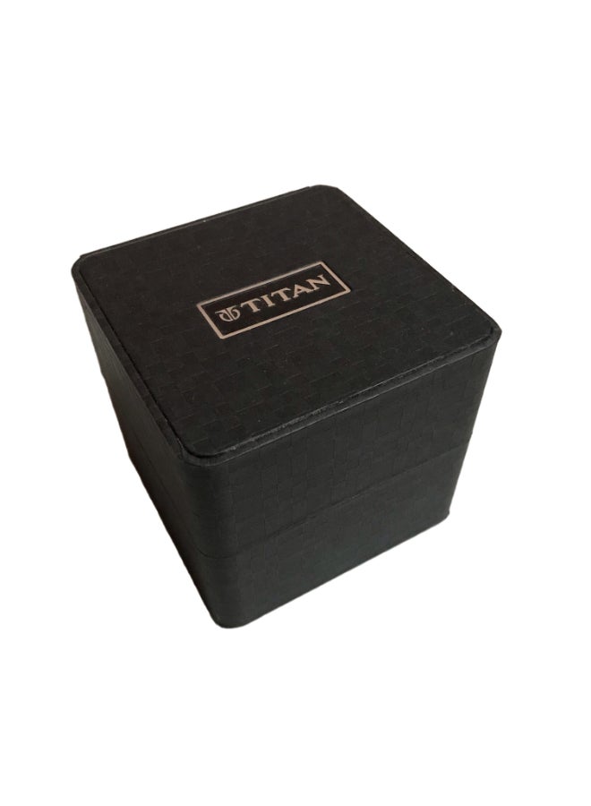 TITAN ساعة لاجان كوليكشن للرجال بمينا زرقاء أنالوج - NN1845KM01، أزرق - Image 2