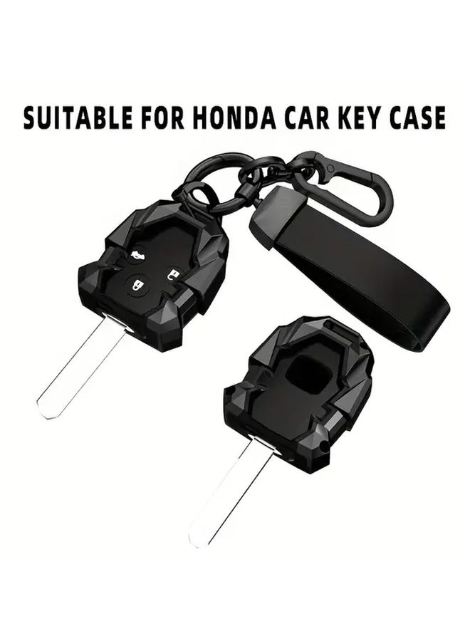 Heavy Duty Black Key Fob Protective Cover Case Type B Direct Fit Replacement - Image 1