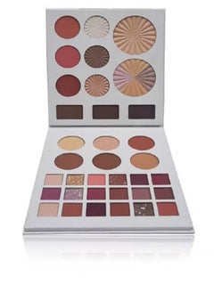 Red Apple A makeup kit consisting of (contour - blush - shadows - lighting) 