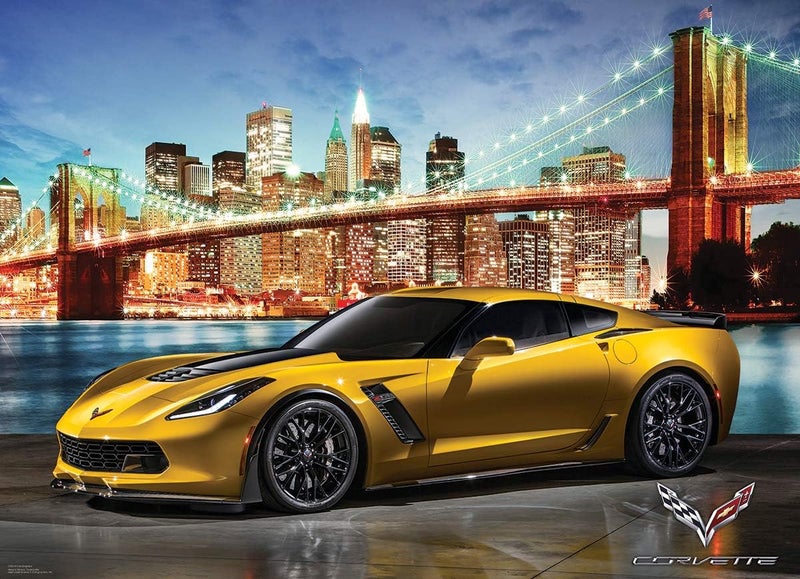EuroGraphics 2015 Chevrolet Corvette Z06 Out for a Spin Jigsaw Puzzle 1000Piece - Image 2