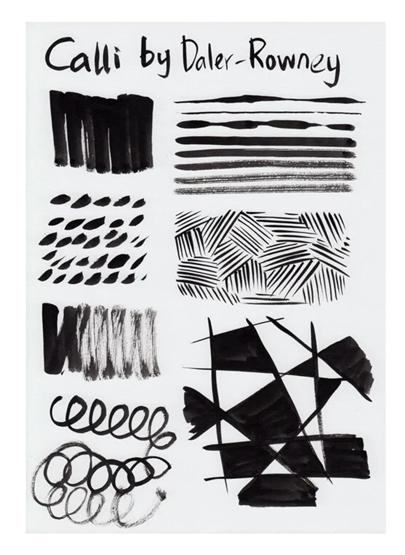 Daler Rowney - Calli Ink For Calligraphy Jet Black 29.5ml Content - Image 1