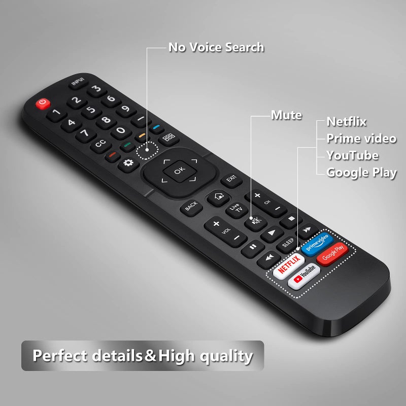 OMAIC for Hisense-TV-Remote Replacement, Universal Remote Control for Hisense Smart TVs - Image 3