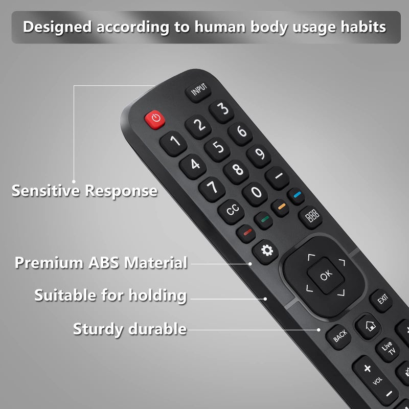 OMAIC for Hisense-TV-Remote Replacement, Universal Remote Control for Hisense Smart TVs - Image 5