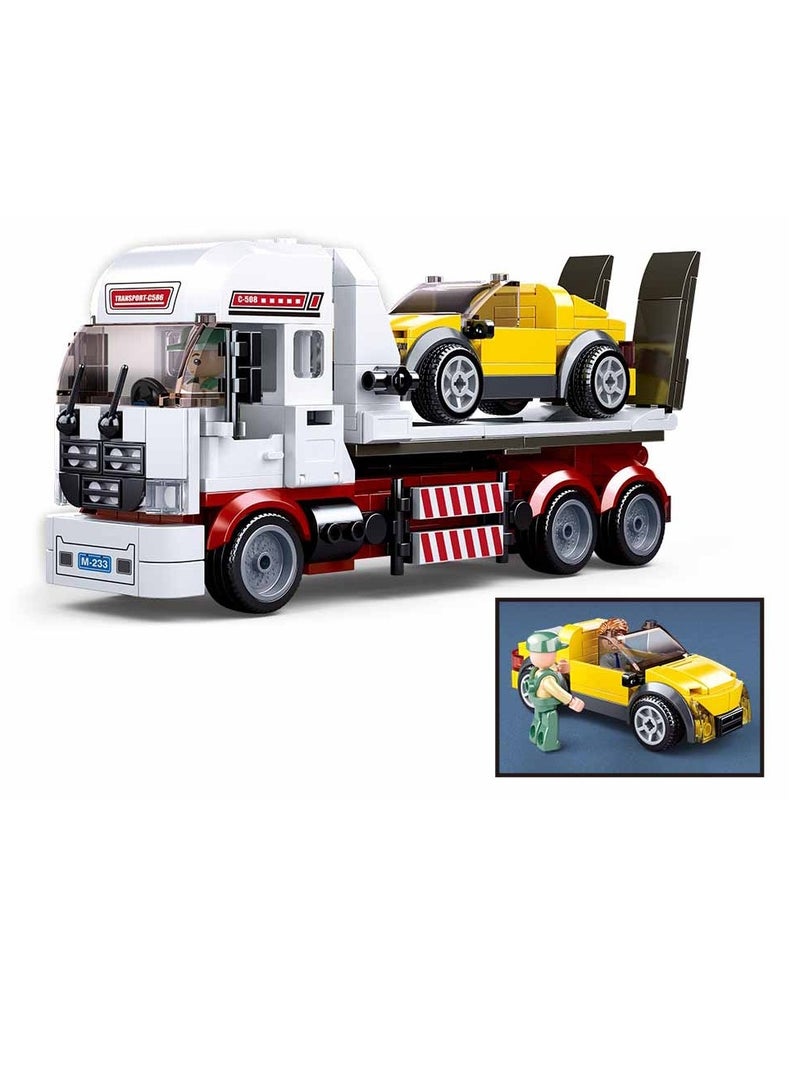 سلوبان مكعبات شاحنة رفع السيارات 338 قطعة - M38-B0879 - Image 4