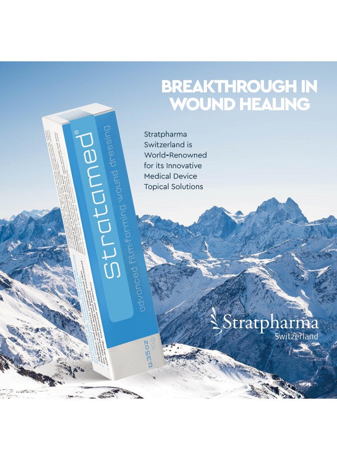 Stratamed Advanced Film-Forming Wound Dressing | Forms a Flexible Protective Layer Over Open Wounds & Damaged Skin | for Faster Healing and Early Abnormal Scar Management | 20g (0.7oz) - Image 4