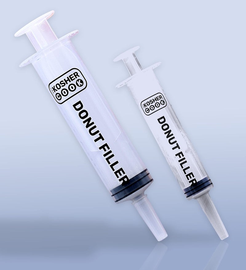 The Kosher Cook Set of 2 Donut Filling Injector - Kitchen Tools Pastry Injector - Plastic Durable Food Injector Syringe - Image 4