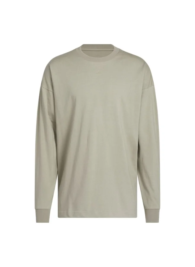 اديداس adidas ADI BB LS TEE Beige Originals Unisex T-SHIRTS