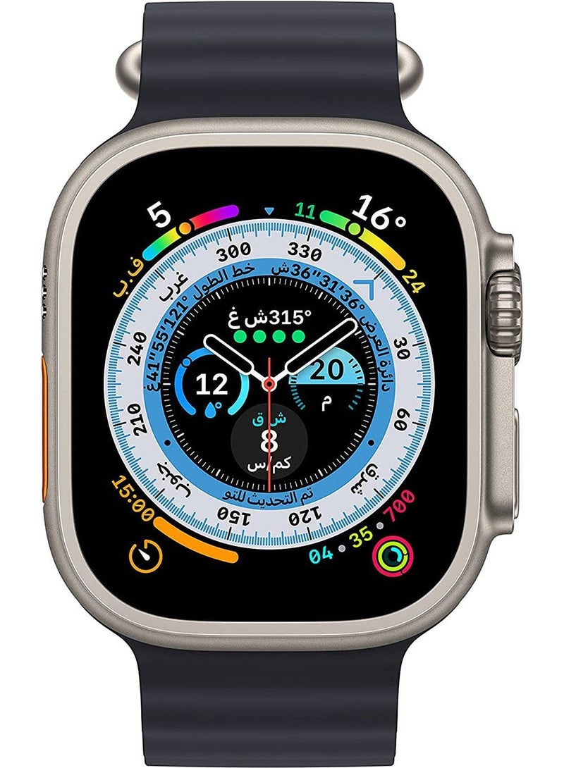 New Shape Soft Silicone Bracelet for Apple Watch Series 9/8/7/SE/6/5/4/3/2/1 And Apple Watch Ultra/Ultra 2 Size 49mm 44mm 45mm 42mm Black  - Image 3
