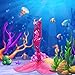 Unicorn Element 5 Pcs 115 Inch Girl Doll Mermaid Tail Clothes and Accessories Dolls are Not Included Mermaid Tail Summer Dress Swimsuit Bikini - Image 2