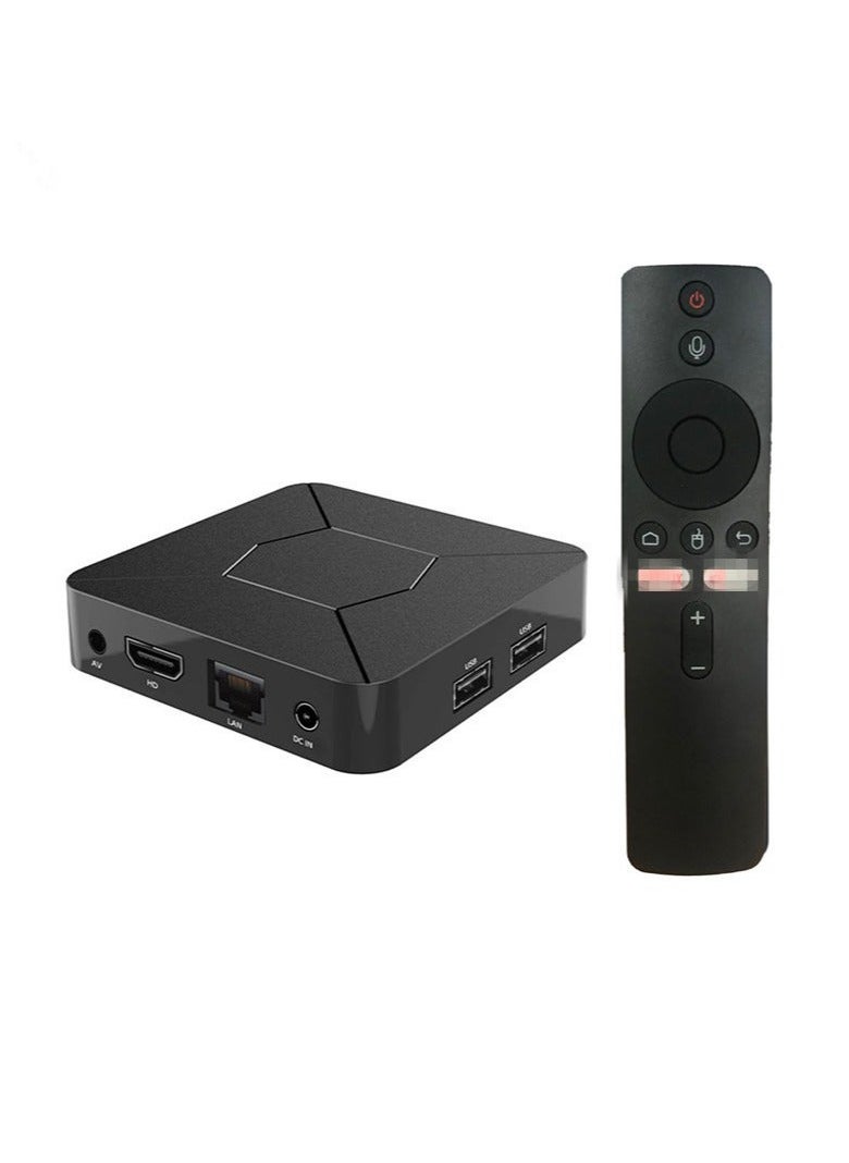 Android - Android Box Q5 ATV Android 10.0 OS 4K Smart TV Box Allwinner H313 Media Player RAM DDR3 2GB ROM EMMC 8GB ATV Voice Remote - Image 1