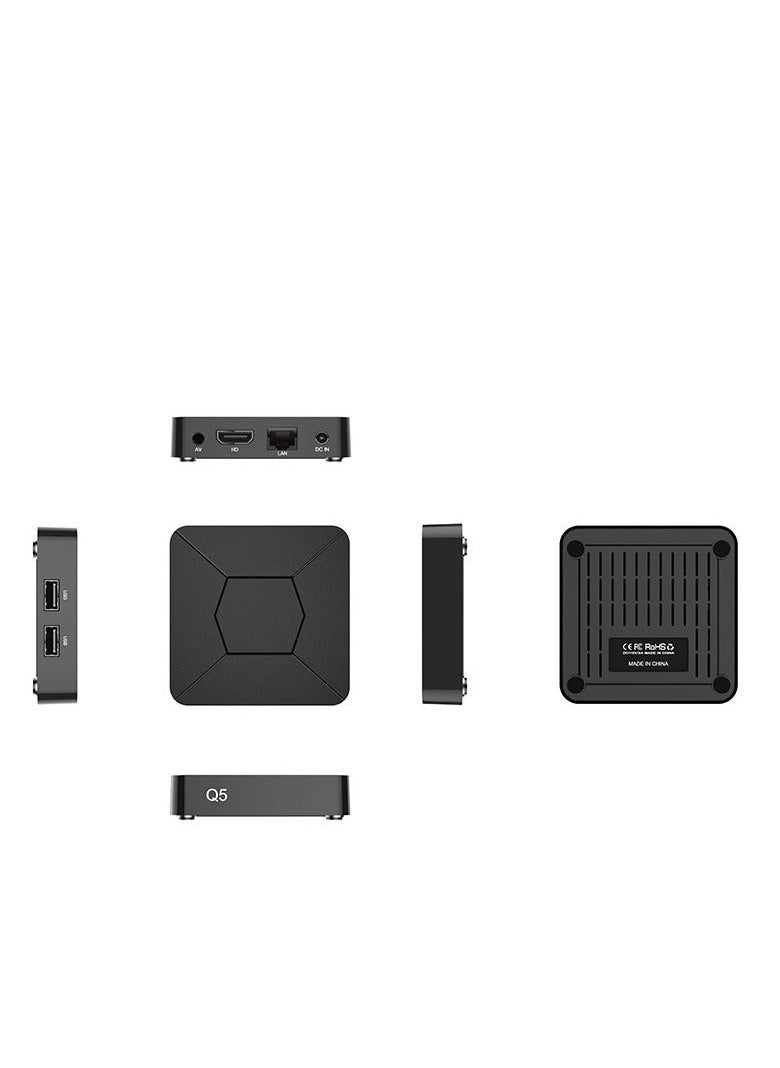 Android - Android Box Q5 ATV Android 10.0 OS 4K Smart TV Box Allwinner H313 Media Player RAM DDR3 2GB ROM EMMC 8GB ATV Voice Remote - Image 1