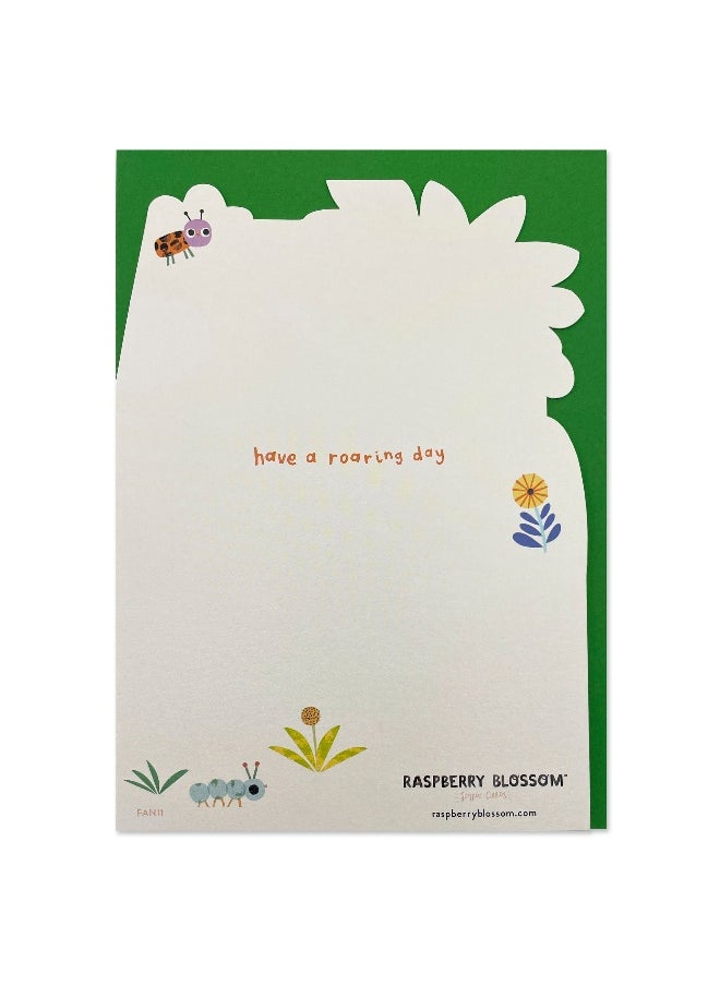 Raspberry Blossom Raspberry Blossom Jungle Die Cut Birthday Card  - Image 1