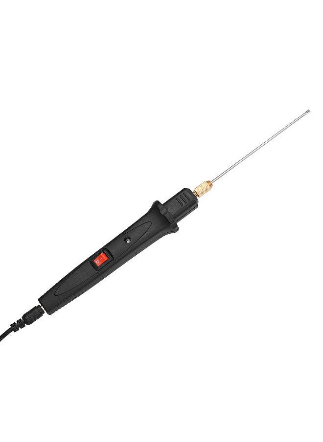 Generic - 24W Handheld Electric Foam Cutter Kit with 5 Straight Tips & 1 Arch Tip Constant Temperature Portable Foam Cutting Pen Hot Wire Cutter Styrofoam Cutting Tool Engraver - Image 1