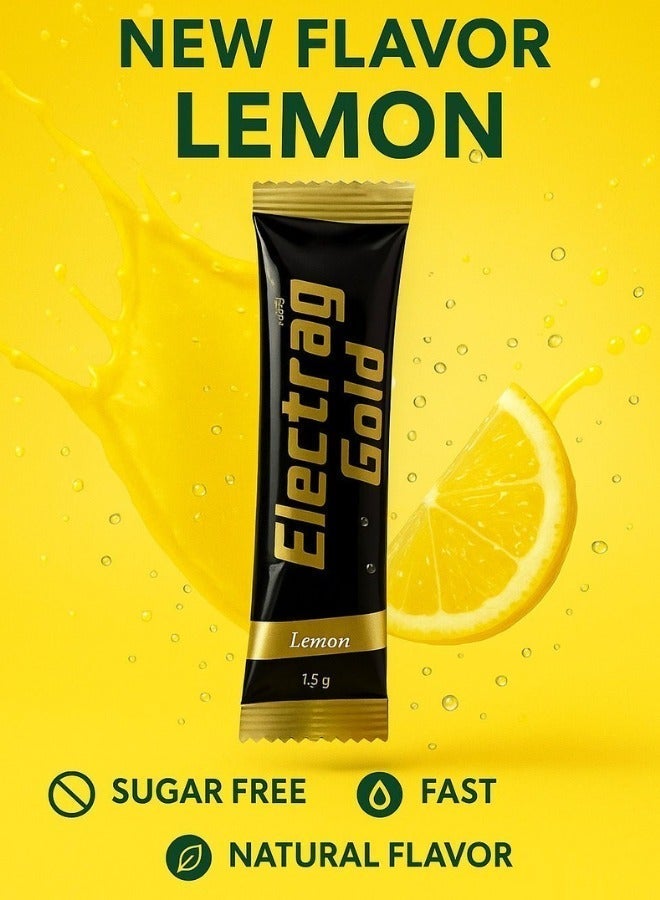 Electrag Gold Electrolyte Powder Sugar-Free | Fast Hydration for UAE Heat & Gym | No Sugar, No Calories | 24 Sachets | Sodium, Potassium, Magnesium - Image 5