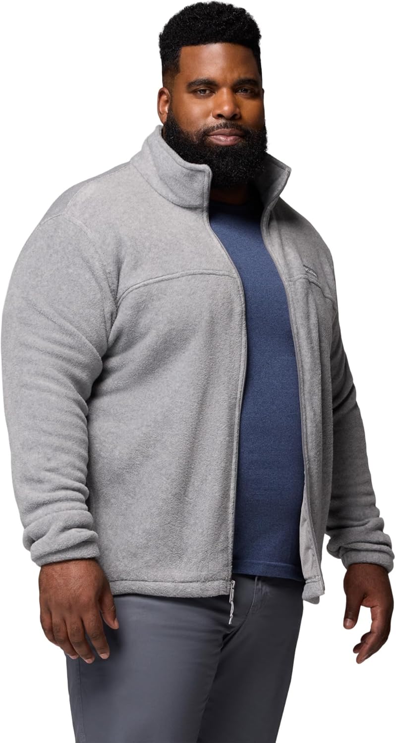 كولومبيا Columbia Men's Steens Mountain Full Zip 2.0، بطانة ناعمة مصنوعة من الصوف مع تصميم كلاسيكي - Image 3