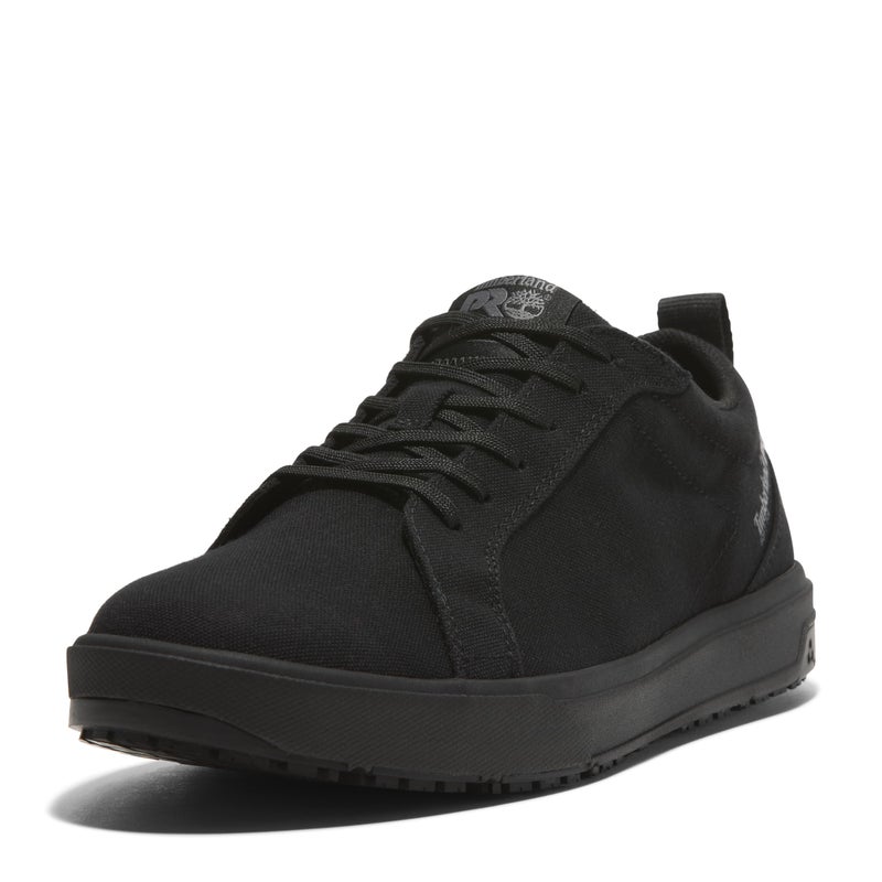 Timberland PRO Unisex Burbank Oxford Soft Toe Slip Resistant Work Shoe Black 7M - Image 2