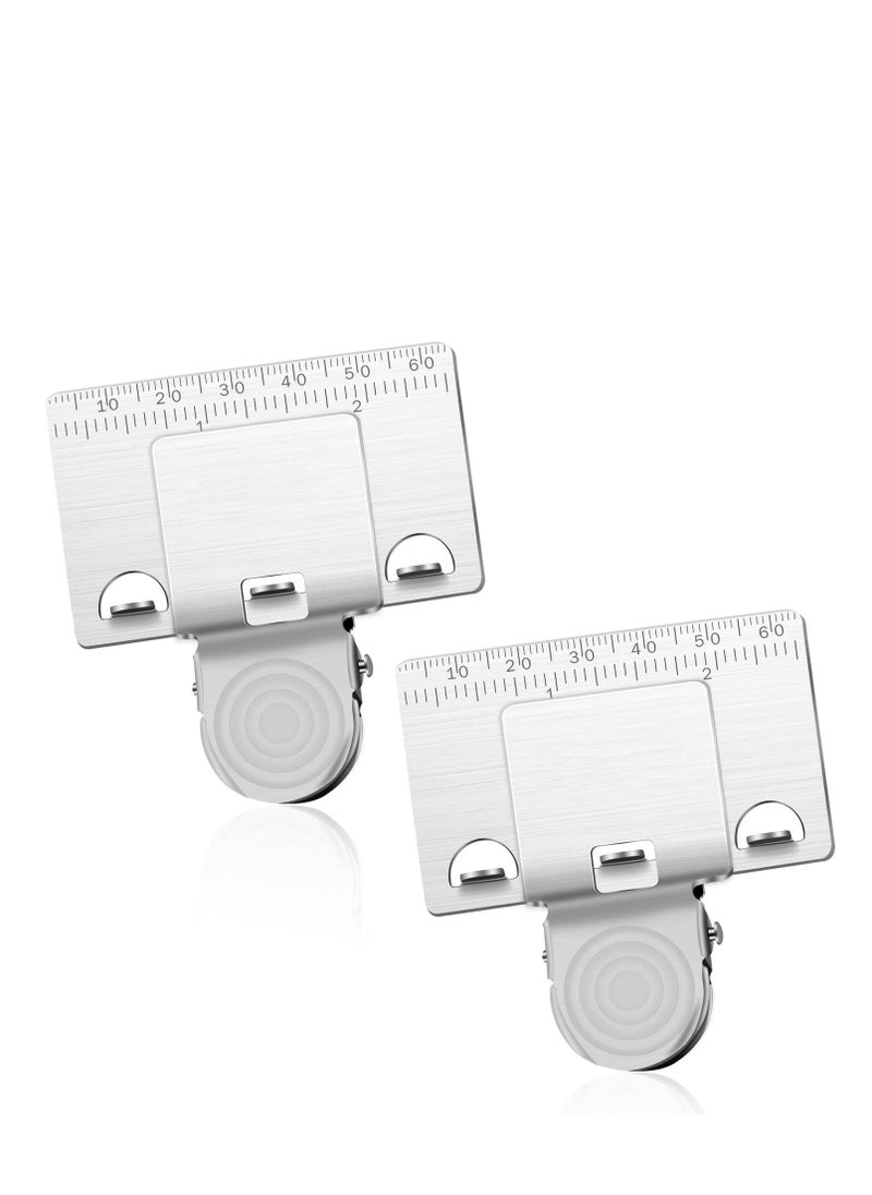 SYOSI - Measuring Tape Clip Tool - Corners Clamp Holder Precision Measuring Tools - Fixed Ruler Mark Tools for Most Tape Measures(2 PCS) - Image 1