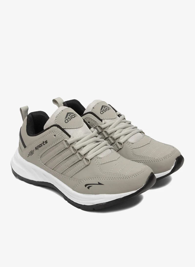 Asian  Sports Sneakers for Men and Boys - Black Grey for Men | Best Price UAE