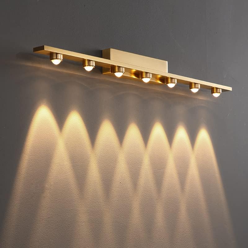 CITRA 7 Led Gold Body LED Wall Light Mirror Vanity Picture Lamp - Warm White - Image 2