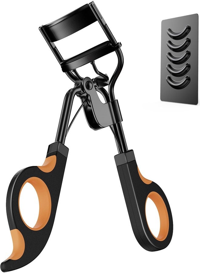 Kaasage Eyelash Curler with Pads, Lash Curler with 5 Extra Silicone Replacement Pads, Achieve Perfect Curls in 5 Seconds - Image 1