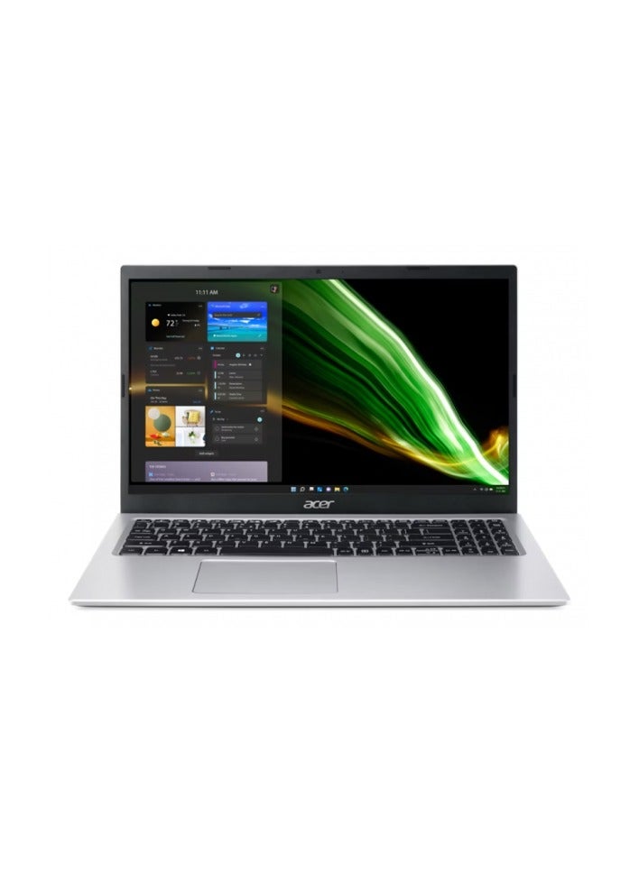 أيسر لابتوب أيسر أسباير 3 A315-59-58XR نحيف | شاشة 15.6 بوصة FHD ComfyView | معالج إنتل كور i5-1235U | 8 جيجابايت RAM | 512 جيجابايت PCIe SSD | رسومات إنتل إيريس Xe | دوس | فضي - Image 1