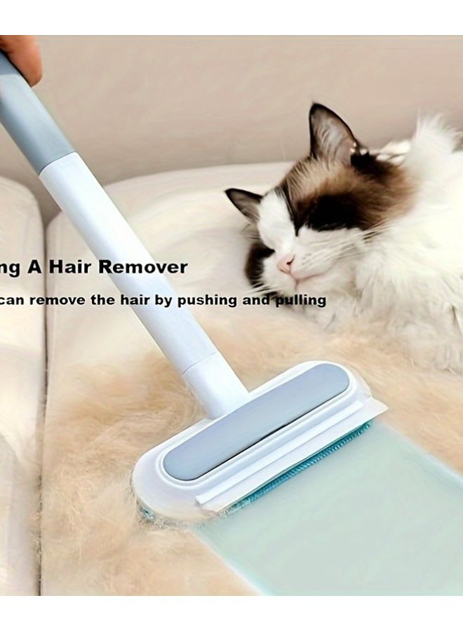 فرشاة قابلة للغسيل لإزالة شعر الحيوانات الأليفة للسجاد والأرائك والملابس - Image 3