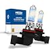 wideep HB49006 Halogen Headlight Bulbs Low Beam or Fog Light DC 12V 55W 5000K Car Headlight Lamp Replacement Bulbs with Super White Light 2 Pcs - Image 2