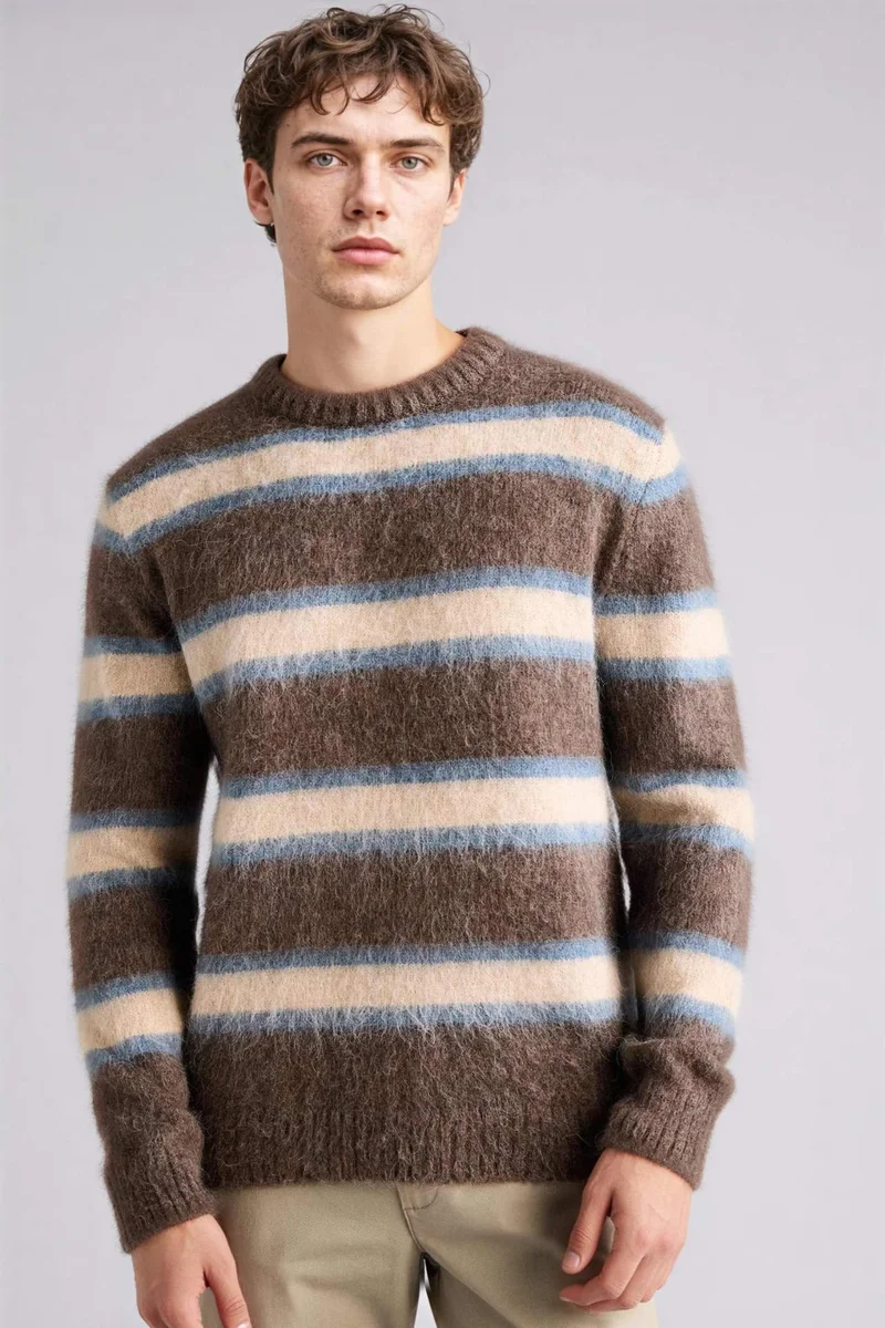ديفاكتو Standard Fit Knitwear Pullover