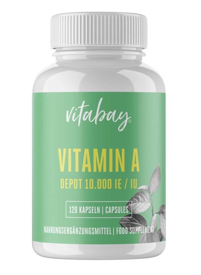 Vitamin A Depot 10,000 IU - 120Vegan Capsules