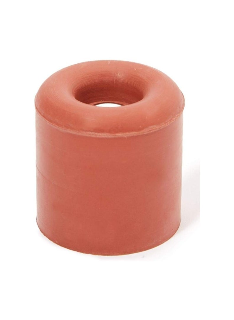 KNP KNP Red Rubber Door Stopper (40mm x 40mm) is a sturdy and reliable solution for keeping doors securely in place while preventing slamming and damage. 