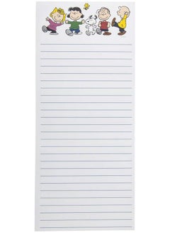 Graphique Graphique Magnetic Notepad - Peanuts Gang Grocery and Shopping List - Fun Decorative To-Do List - Perfect House Warming Gifts - 100 Tear off Sheets (4" x 9.25" x .5")  - Image 1