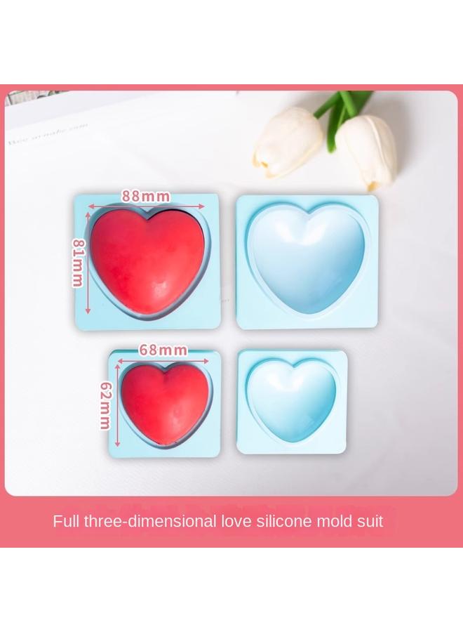 Bluejw Bear Cake Mold Silicone Food Grade Chocolate Baking French Creative Mousse Dessert Bear Grinding Tool - Image 1