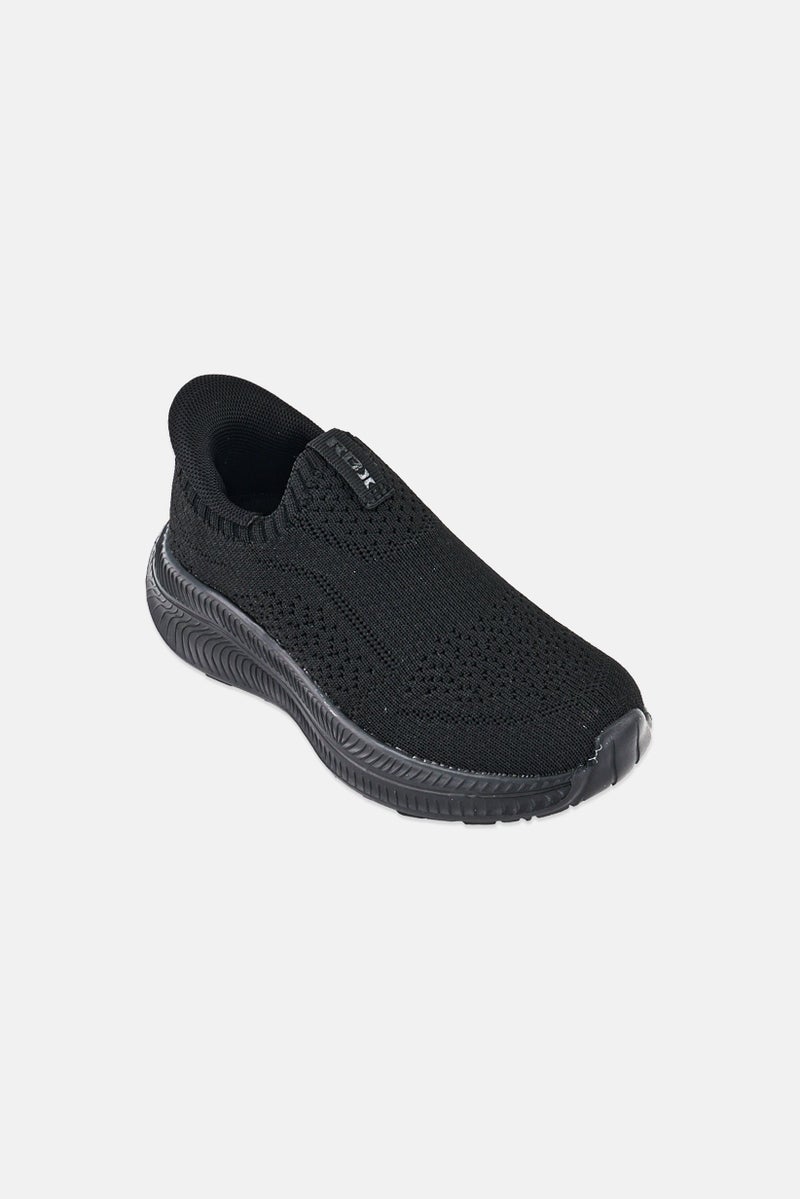 RBX Kids Girl Slip On Shoes, Black - Image 1