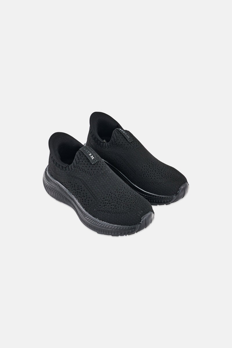 RBX Kids Girl Slip On Shoes, Black - Image 2