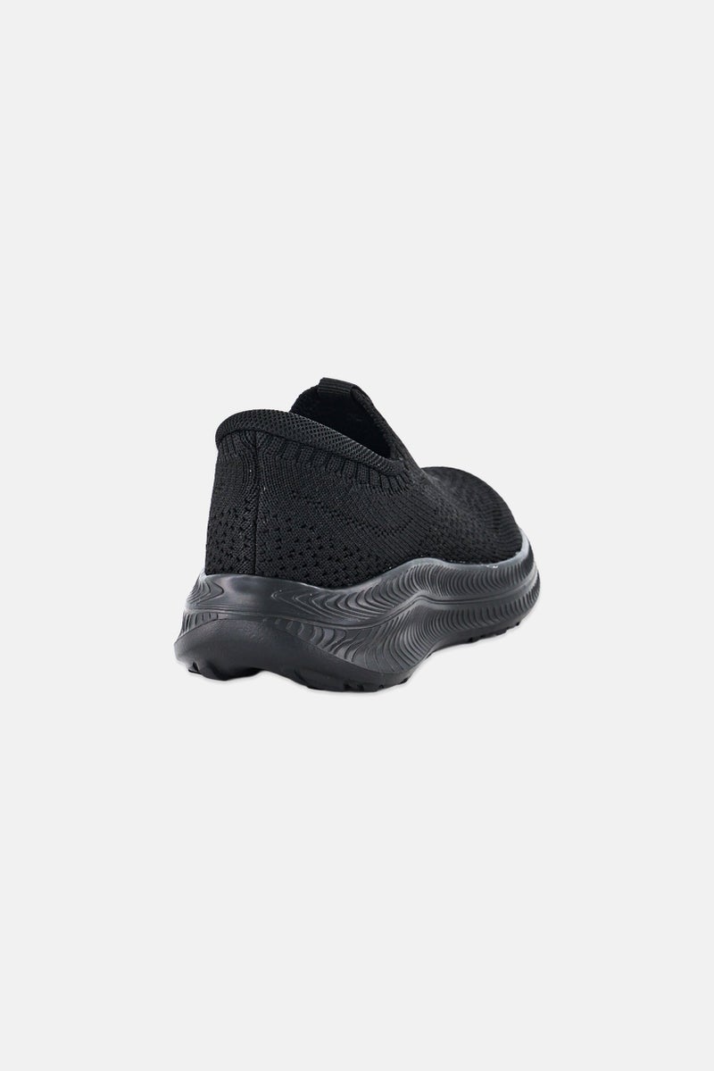 RBX Kids Girl Slip On Shoes, Black - Image 4