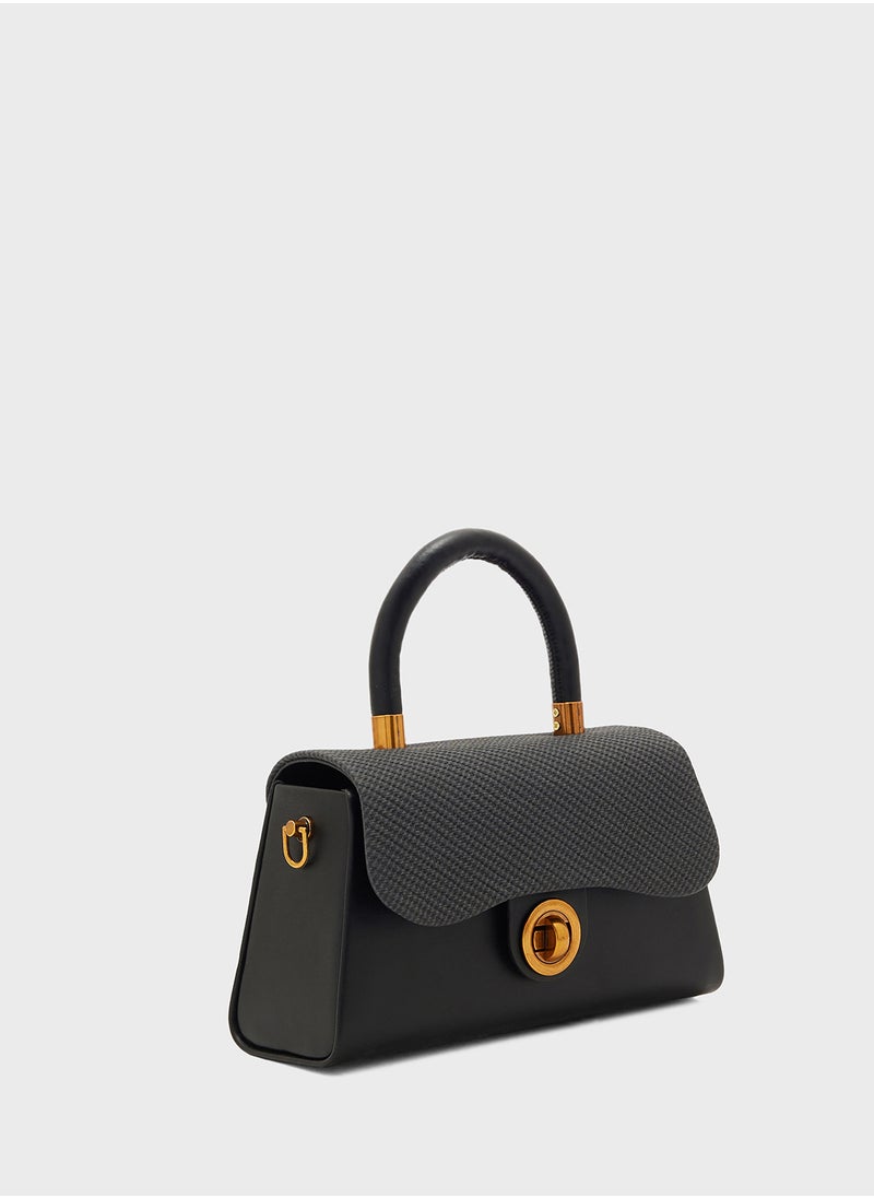 ELLA Small Satchel With Strap  - Image 3