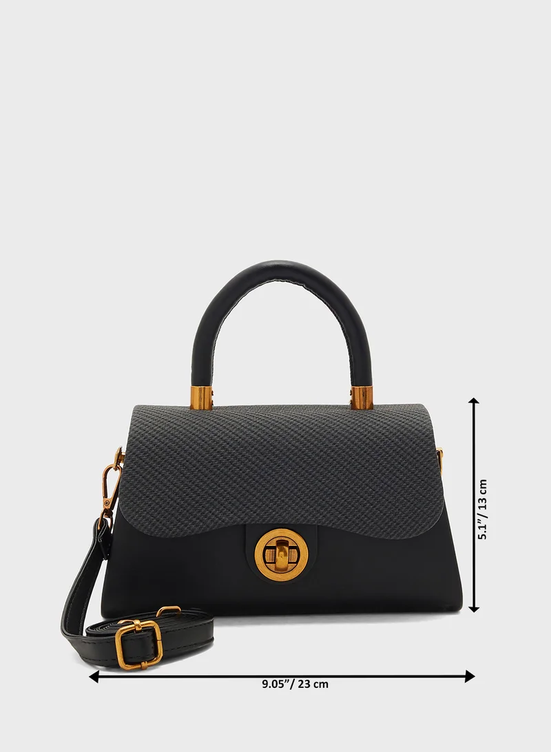 ELLA Small Satchel With Strap